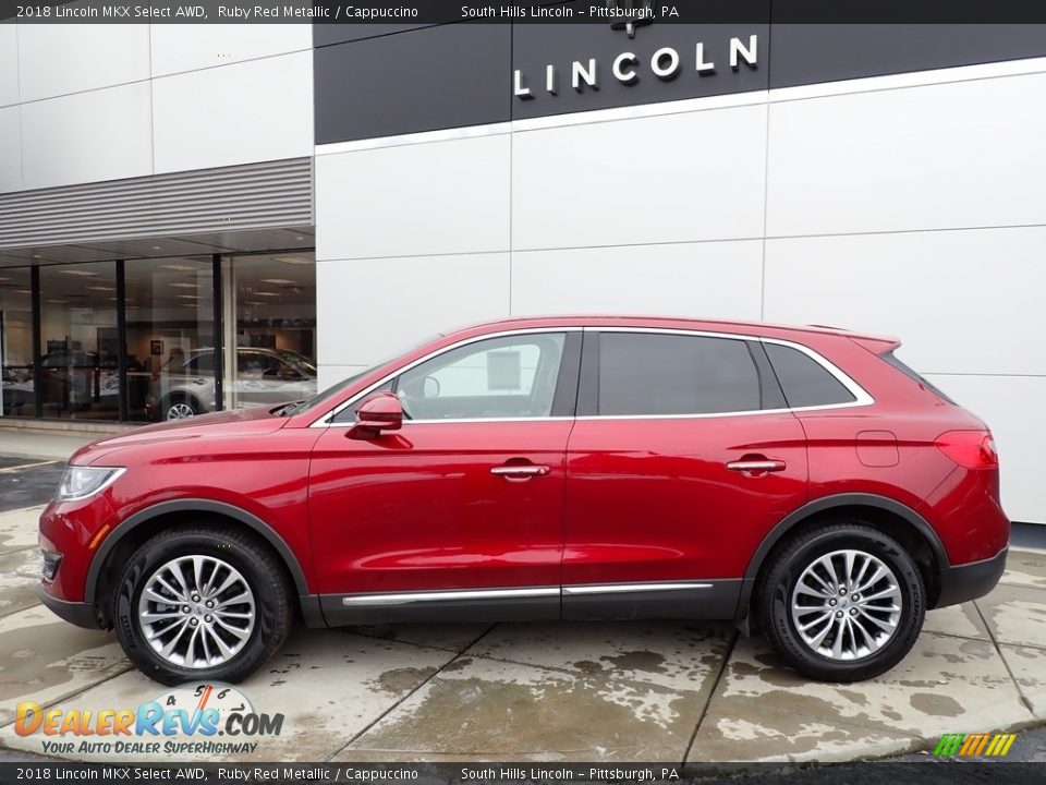 Ruby Red Metallic 2018 Lincoln MKX Select AWD Photo #2