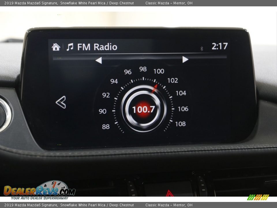 2019 Mazda Mazda6 Signature Snowflake White Pearl Mica / Deep Chestnut Photo #12