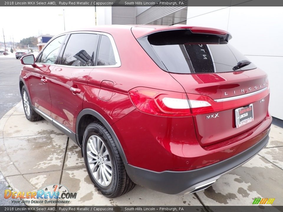 2018 Lincoln MKX Select AWD Ruby Red Metallic / Cappuccino Photo #3