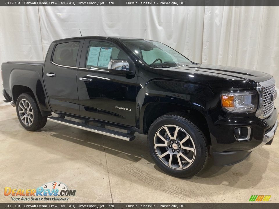 2019 GMC Canyon Denali Crew Cab 4WD Onyx Black / Jet Black Photo #1