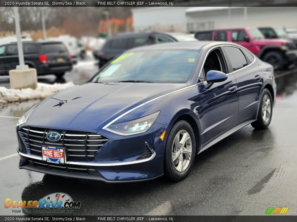 2020 Hyundai Sonata SE Stormy Sea / Black Photo #1