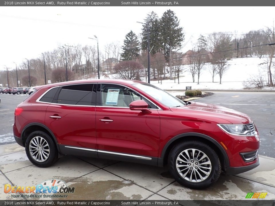 Ruby Red Metallic 2018 Lincoln MKX Select AWD Photo #7