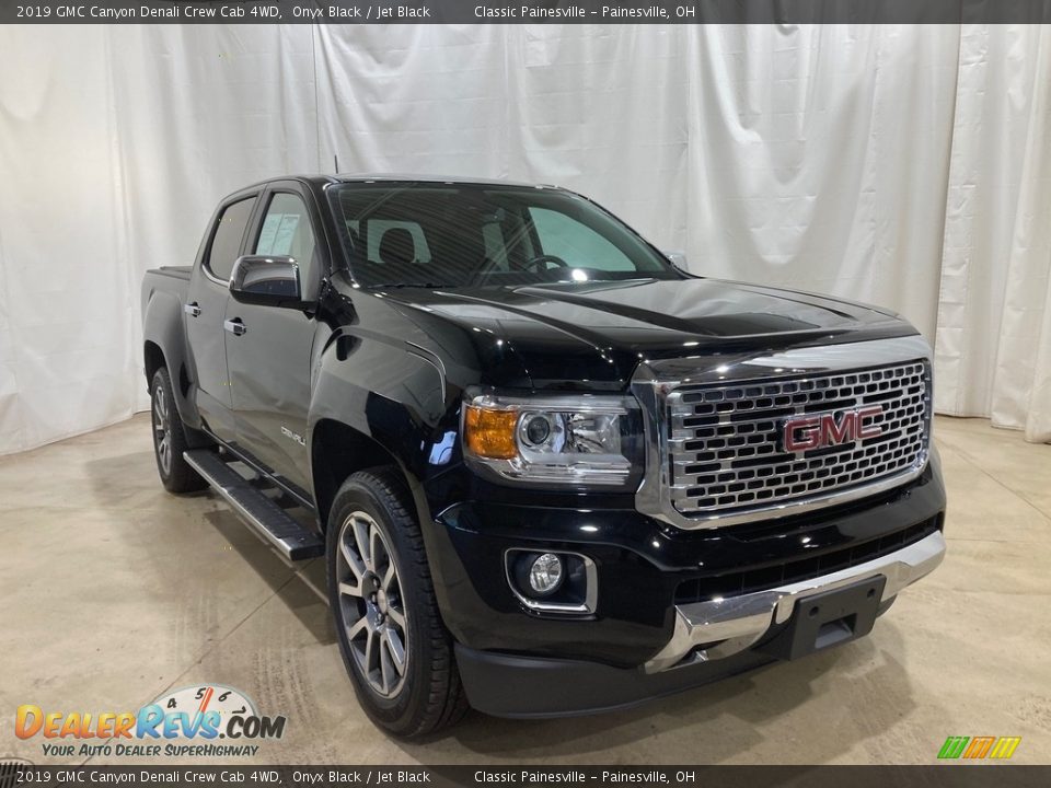 2019 GMC Canyon Denali Crew Cab 4WD Onyx Black / Jet Black Photo #2