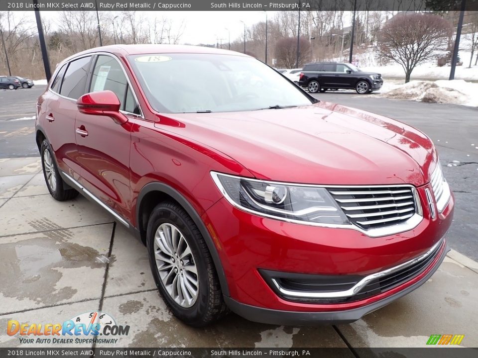 Front 3/4 View of 2018 Lincoln MKX Select AWD Photo #8