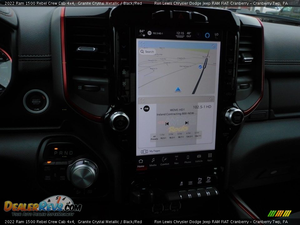 Navigation of 2022 Ram 1500 Rebel Crew Cab 4x4 Photo #15