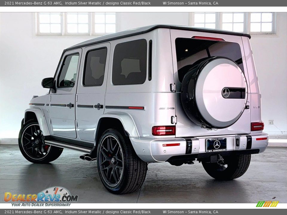 Iridium Silver Metallic 2021 Mercedes-Benz G 63 AMG Photo #2