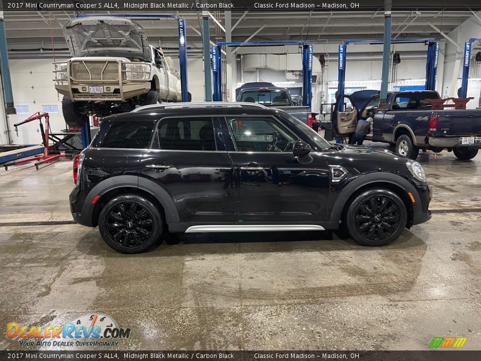 2017 Mini Countryman Cooper S ALL4 Midnight Black Metallic / Carbon Black Photo #4