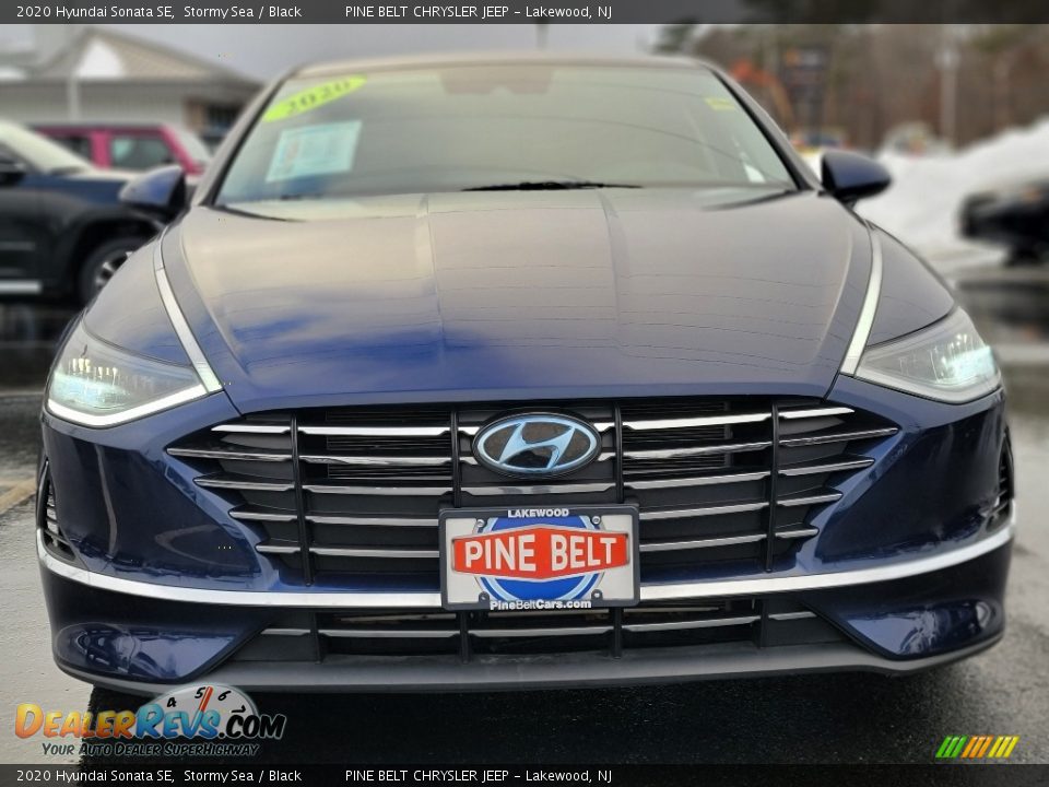 2020 Hyundai Sonata SE Stormy Sea / Black Photo #9