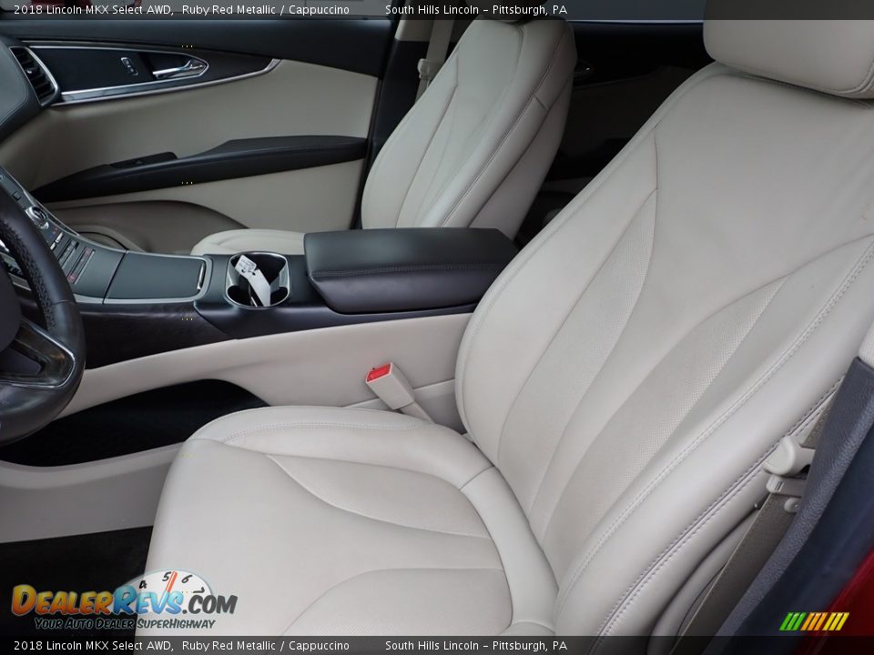 Front Seat of 2018 Lincoln MKX Select AWD Photo #16