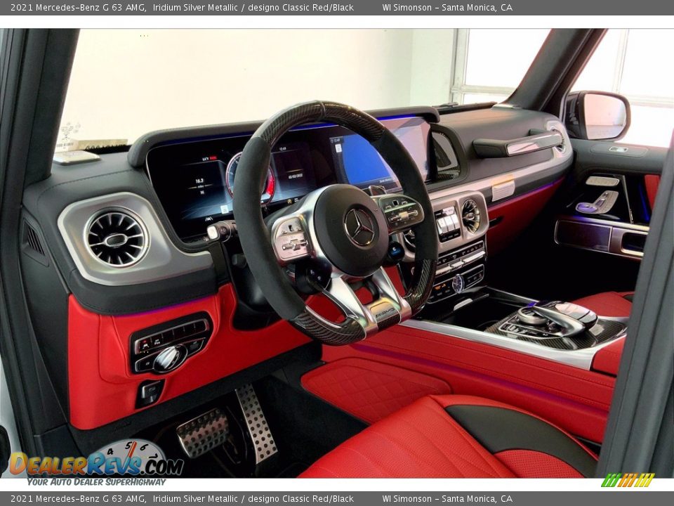 Front Seat of 2021 Mercedes-Benz G 63 AMG Photo #4