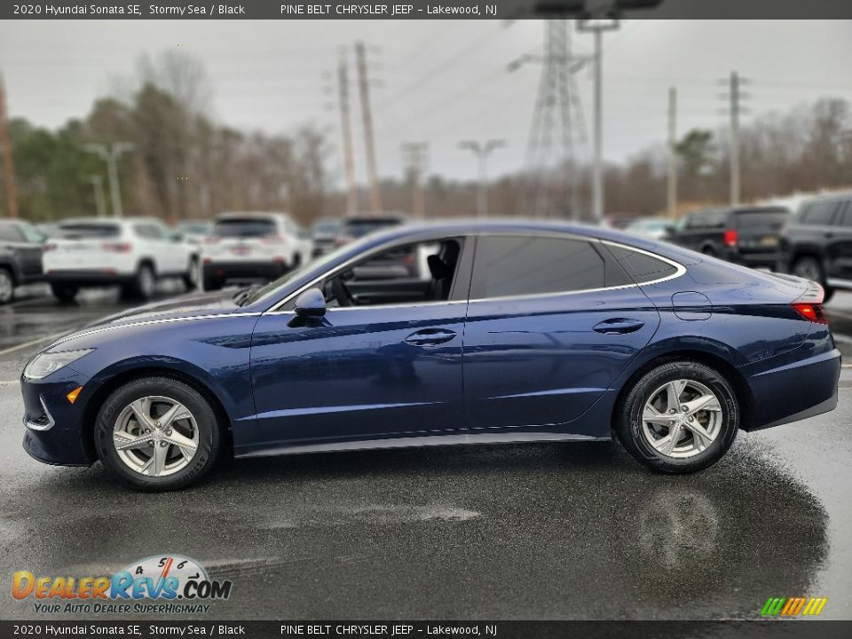 2020 Hyundai Sonata SE Stormy Sea / Black Photo #10