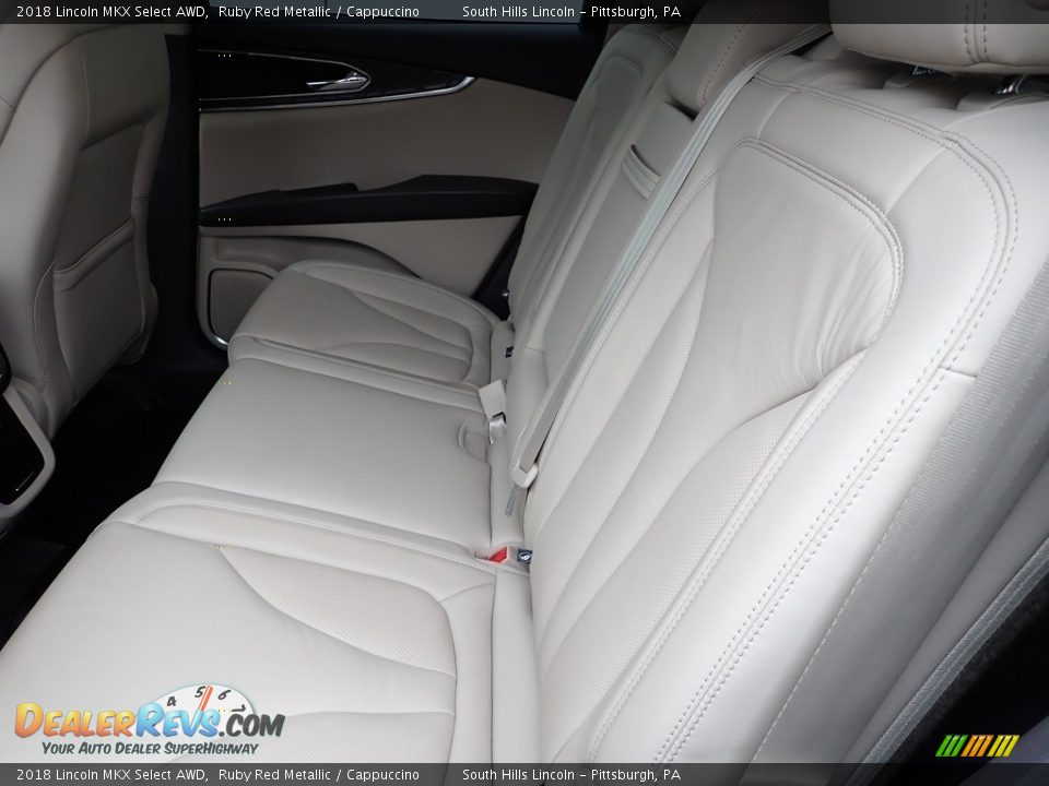 Rear Seat of 2018 Lincoln MKX Select AWD Photo #17