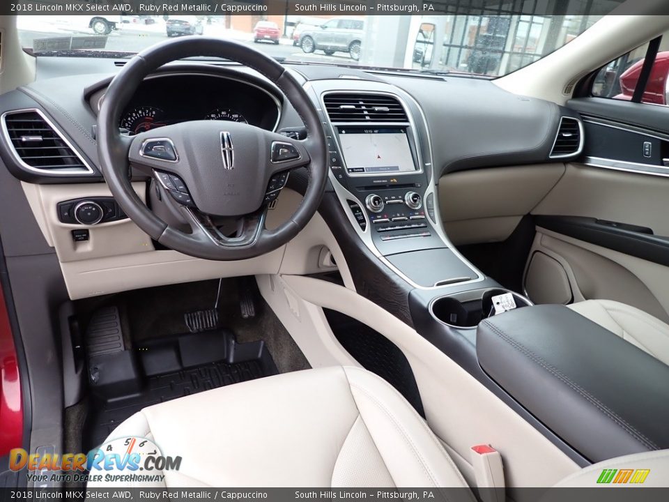 Cappuccino Interior - 2018 Lincoln MKX Select AWD Photo #18