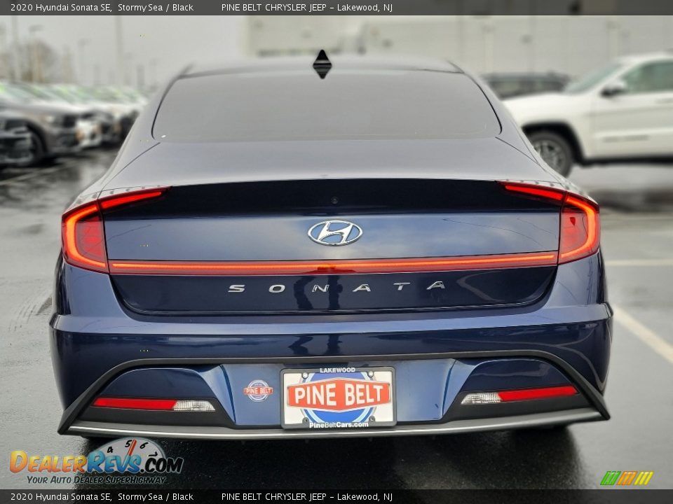 2020 Hyundai Sonata SE Stormy Sea / Black Photo #12