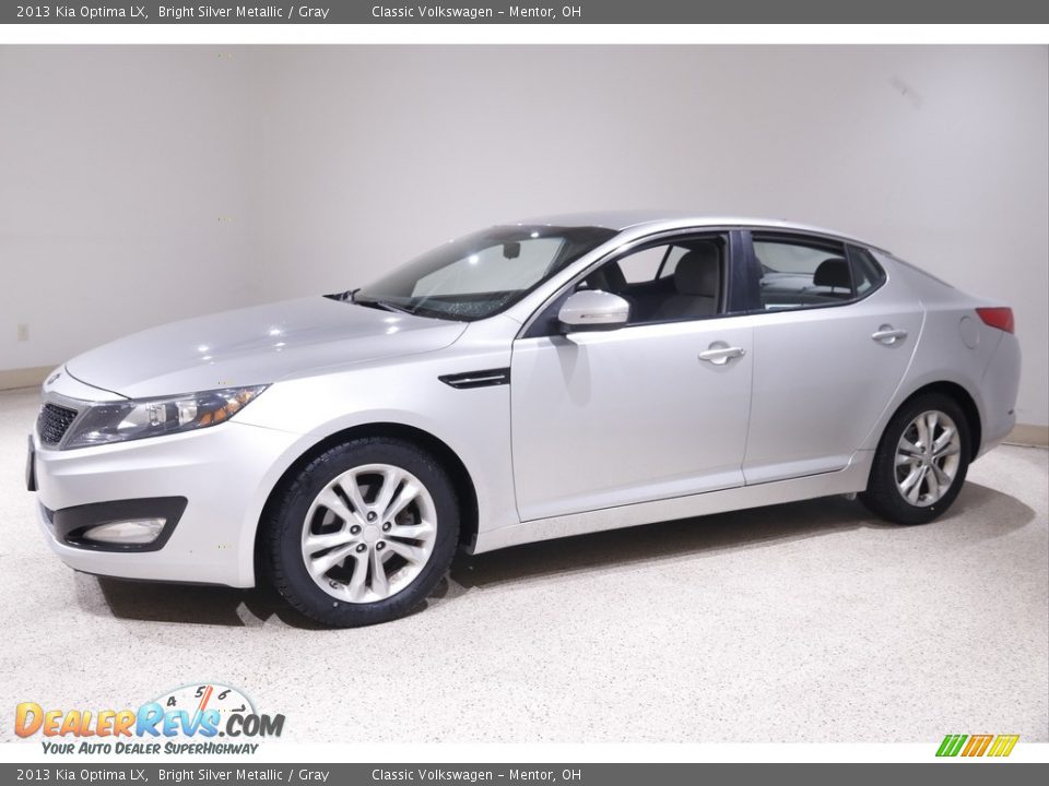 2013 Kia Optima LX Bright Silver Metallic / Gray Photo #3