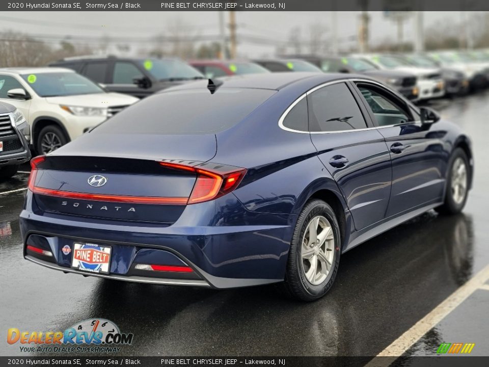 2020 Hyundai Sonata SE Stormy Sea / Black Photo #13