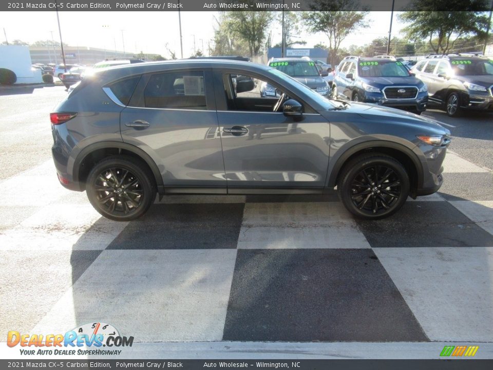 2021 Mazda CX-5 Carbon Edition Polymetal Gray / Black Photo #3