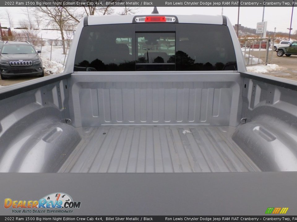 2022 Ram 1500 Big Horn Night Edition Crew Cab 4x4 Billet Silver Metallic / Black Photo #7