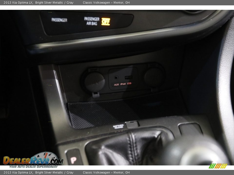 2013 Kia Optima LX Bright Silver Metallic / Gray Photo #13