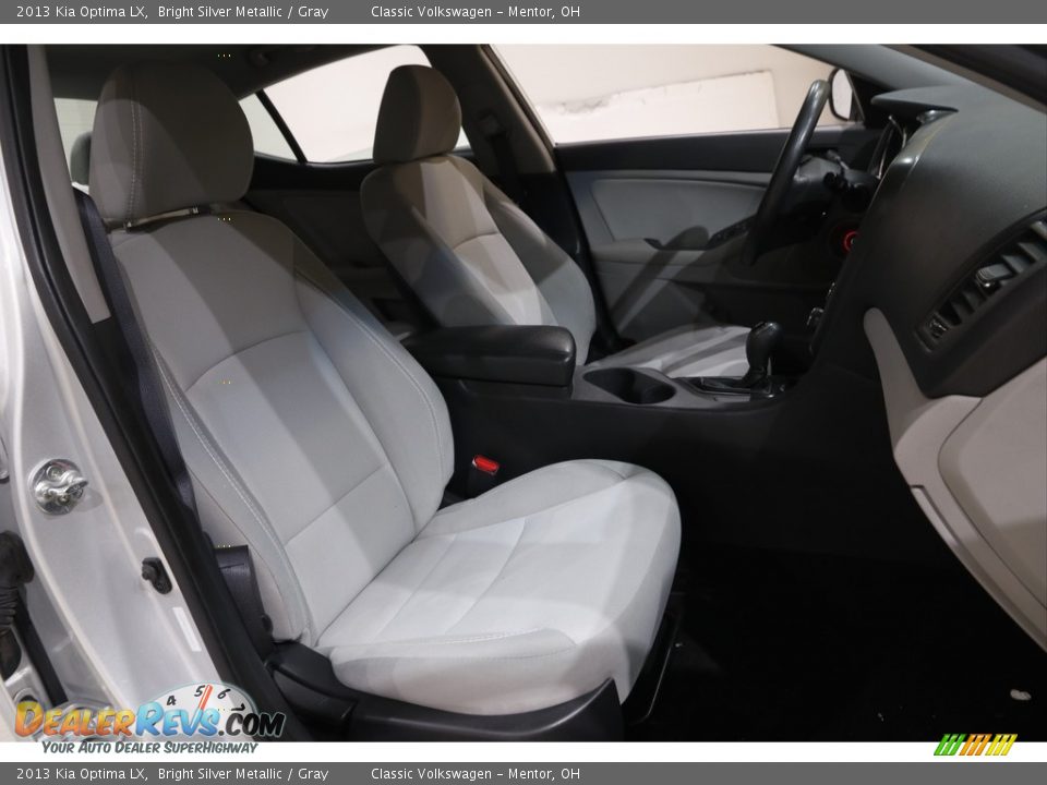2013 Kia Optima LX Bright Silver Metallic / Gray Photo #14
