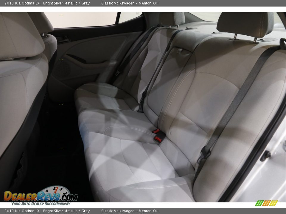 2013 Kia Optima LX Bright Silver Metallic / Gray Photo #16