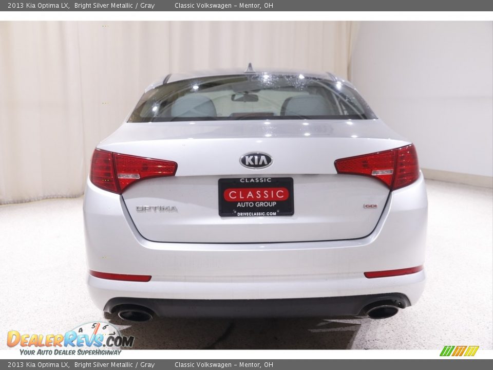 2013 Kia Optima LX Bright Silver Metallic / Gray Photo #17