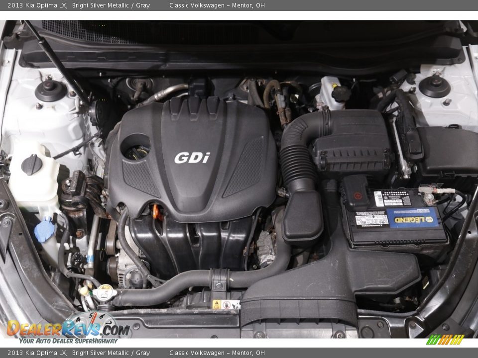2013 Kia Optima LX Bright Silver Metallic / Gray Photo #18