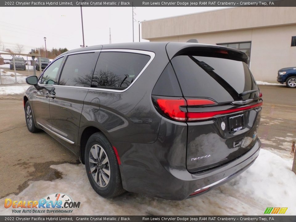 2022 Chrysler Pacifica Hybrid Limited Granite Crystal Metallic / Black Photo #8