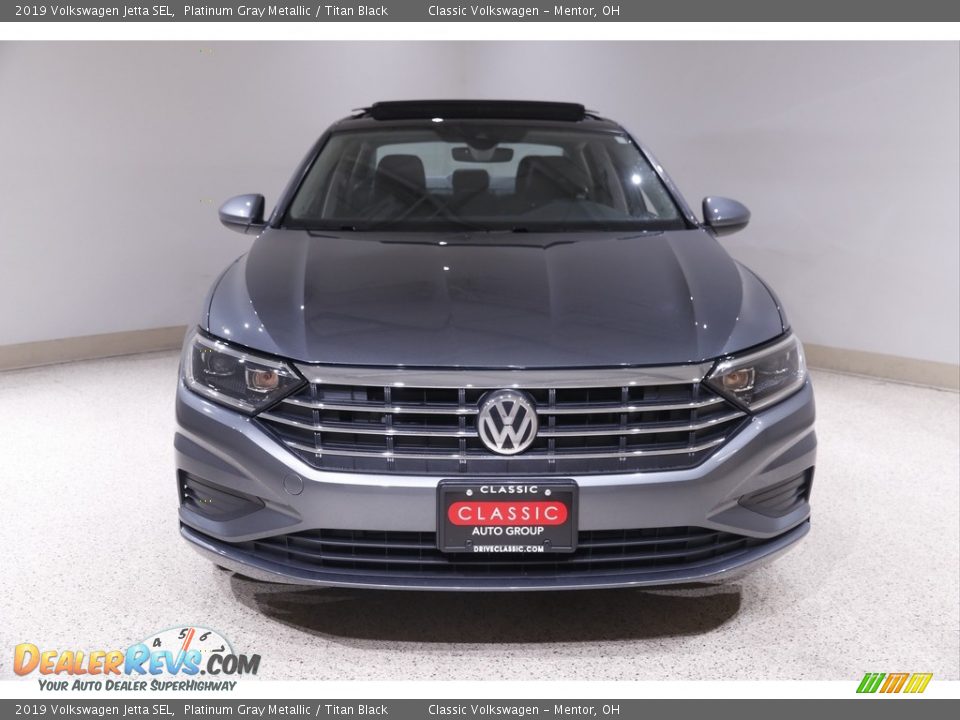 2019 Volkswagen Jetta SEL Platinum Gray Metallic / Titan Black Photo #2