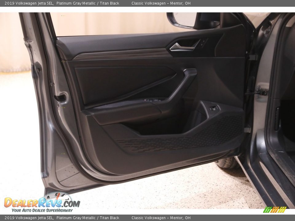 2019 Volkswagen Jetta SEL Platinum Gray Metallic / Titan Black Photo #4