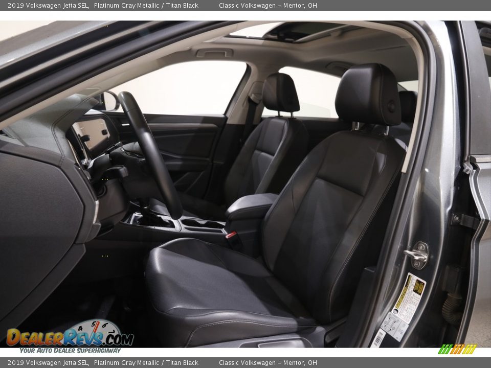2019 Volkswagen Jetta SEL Platinum Gray Metallic / Titan Black Photo #5