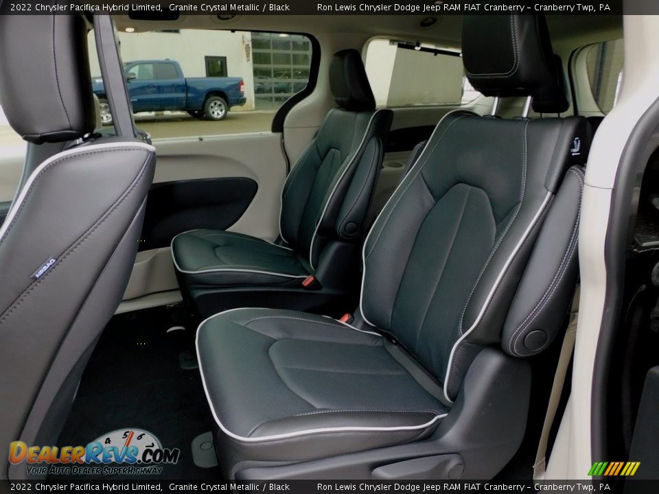 Rear Seat of 2022 Chrysler Pacifica Hybrid Limited Photo #12