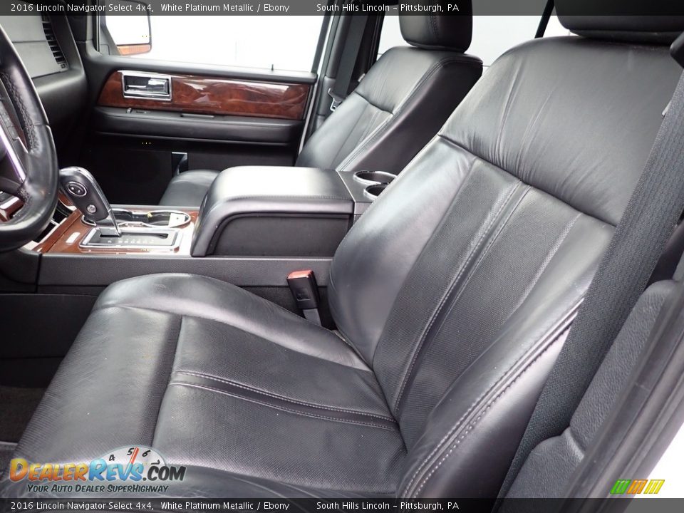 Front Seat of 2016 Lincoln Navigator Select 4x4 Photo #16