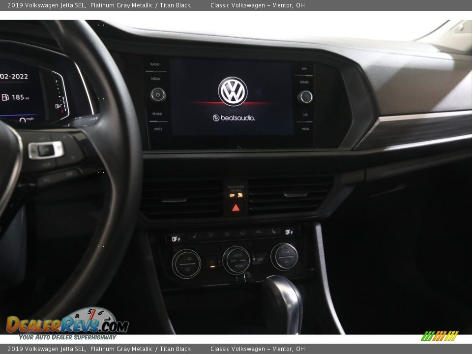 2019 Volkswagen Jetta SEL Platinum Gray Metallic / Titan Black Photo #9