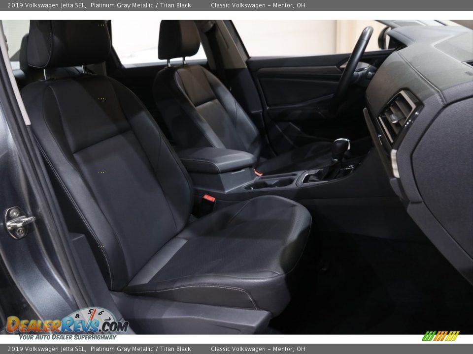 2019 Volkswagen Jetta SEL Platinum Gray Metallic / Titan Black Photo #14