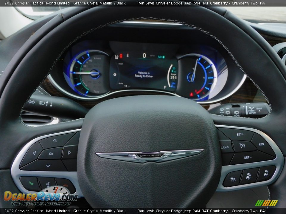 2022 Chrysler Pacifica Hybrid Limited Steering Wheel Photo #20