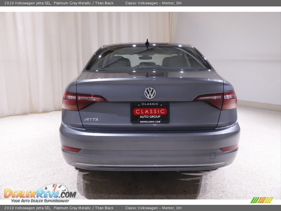 2019 Volkswagen Jetta SEL Platinum Gray Metallic / Titan Black Photo #17