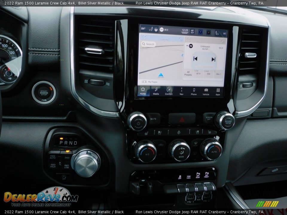 2022 Ram 1500 Laramie Crew Cab 4x4 Billet Silver Metallic / Black Photo #15