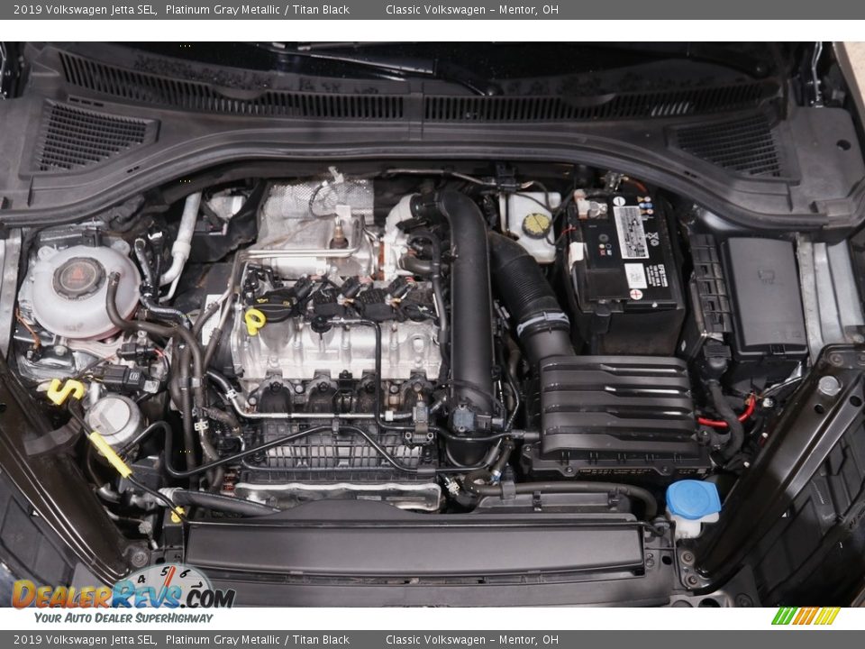 2019 Volkswagen Jetta SEL Platinum Gray Metallic / Titan Black Photo #18