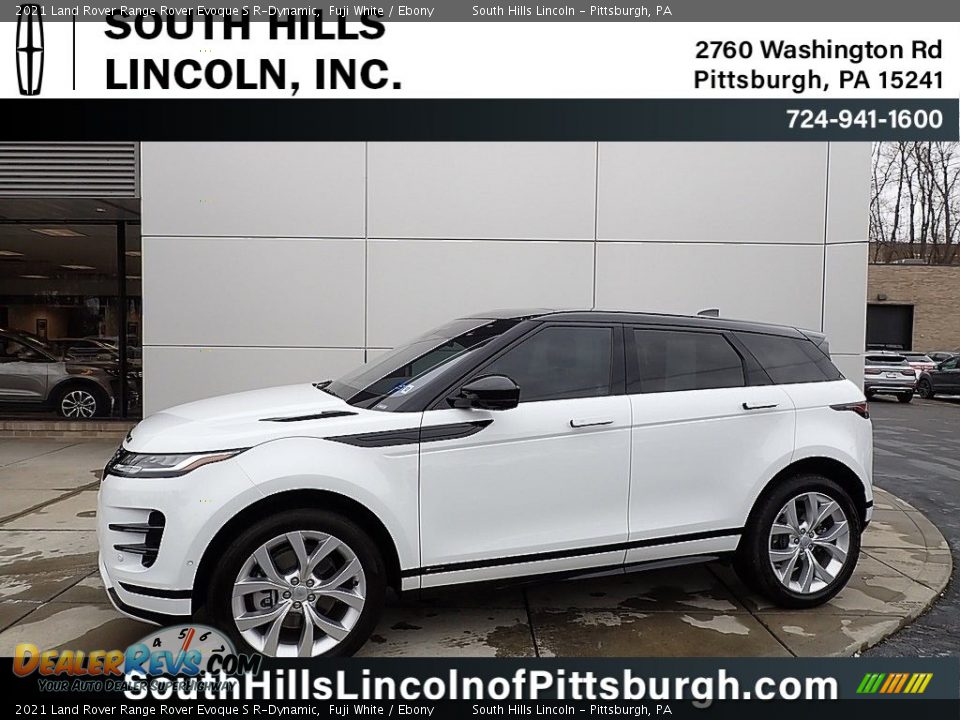 2021 Land Rover Range Rover Evoque S R-Dynamic Fuji White / Ebony Photo #1