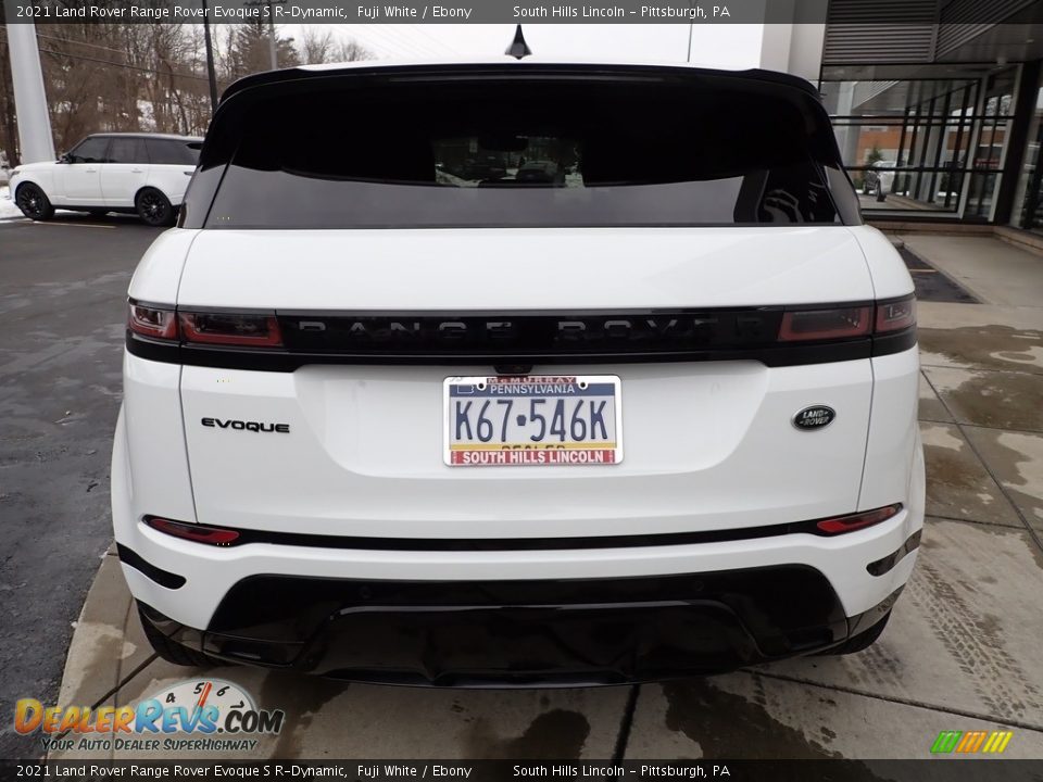 2021 Land Rover Range Rover Evoque S R-Dynamic Fuji White / Ebony Photo #4