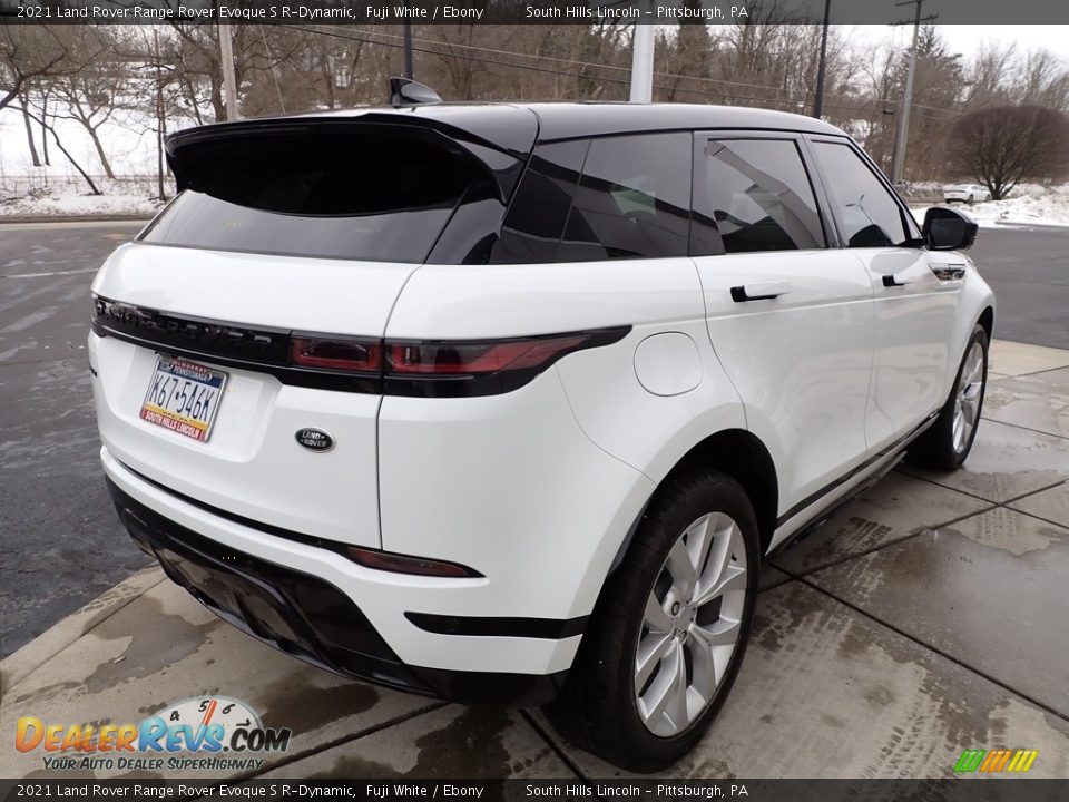 2021 Land Rover Range Rover Evoque S R-Dynamic Fuji White / Ebony Photo #6