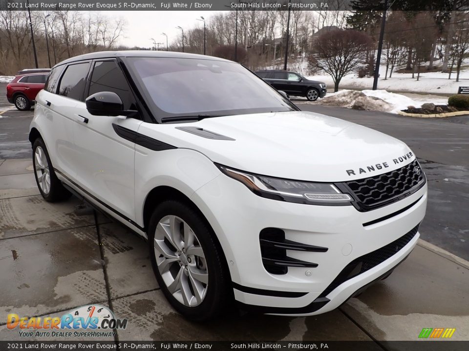 Front 3/4 View of 2021 Land Rover Range Rover Evoque S R-Dynamic Photo #8