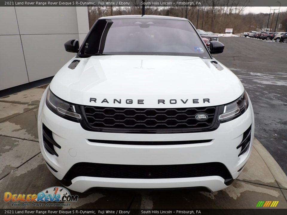 2021 Land Rover Range Rover Evoque S R-Dynamic Fuji White / Ebony Photo #9