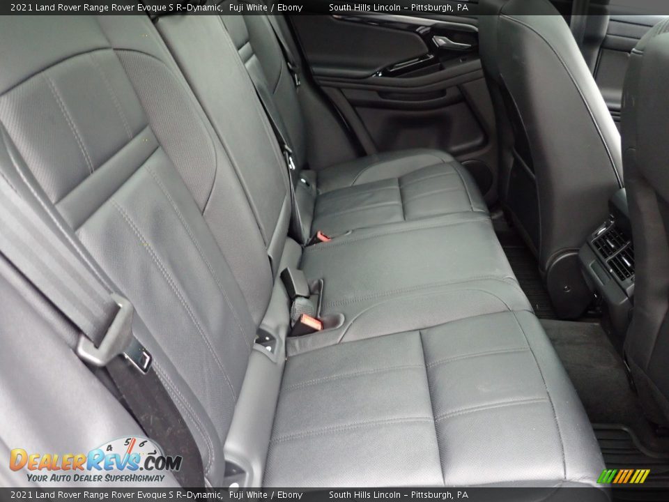 Rear Seat of 2021 Land Rover Range Rover Evoque S R-Dynamic Photo #14