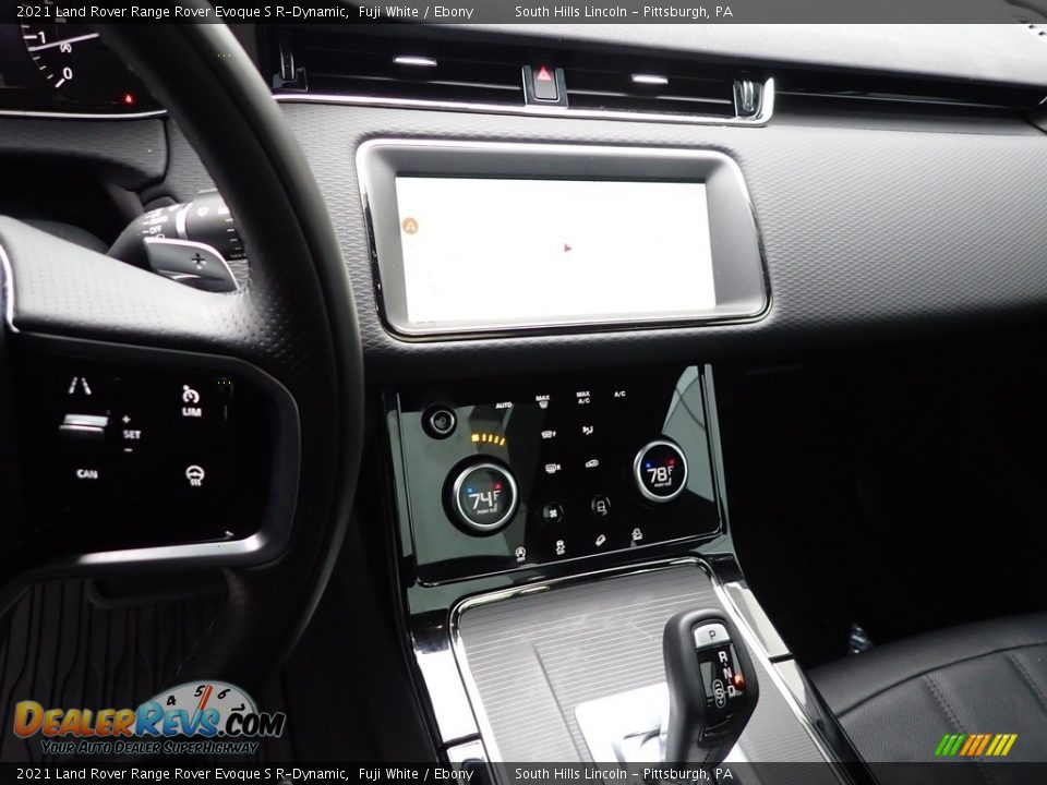 Controls of 2021 Land Rover Range Rover Evoque S R-Dynamic Photo #22