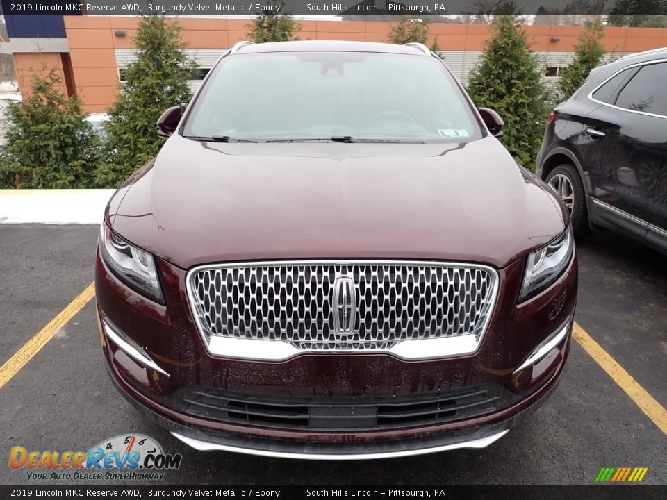 2019 Lincoln MKC Reserve AWD Burgundy Velvet Metallic / Ebony Photo #2