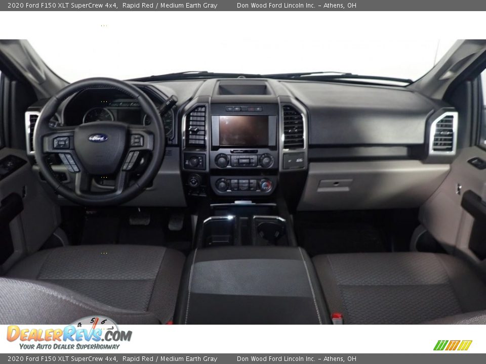 2020 Ford F150 XLT SuperCrew 4x4 Rapid Red / Medium Earth Gray Photo #25