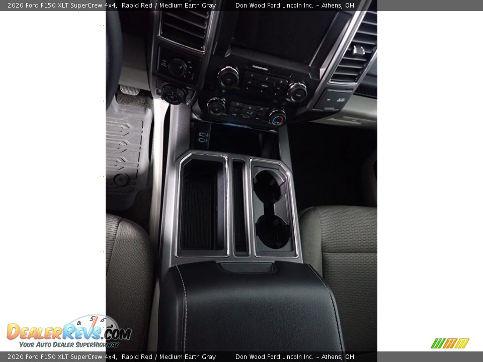 2020 Ford F150 XLT SuperCrew 4x4 Rapid Red / Medium Earth Gray Photo #34