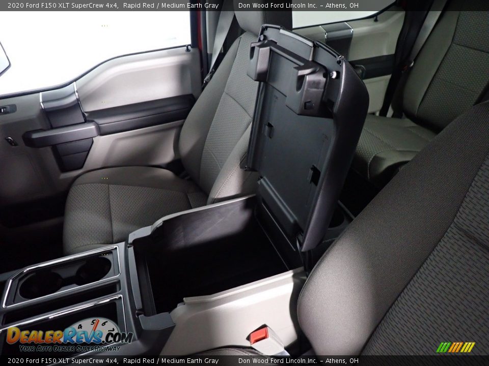 2020 Ford F150 XLT SuperCrew 4x4 Rapid Red / Medium Earth Gray Photo #35